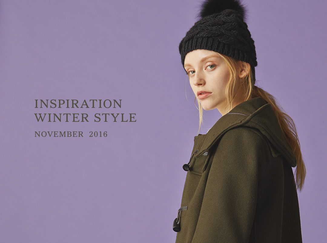 INSPIRATION WINTER STYLE NOVEMBER 2016